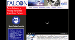 Desktop Screenshot of falcon-manufacturing.com